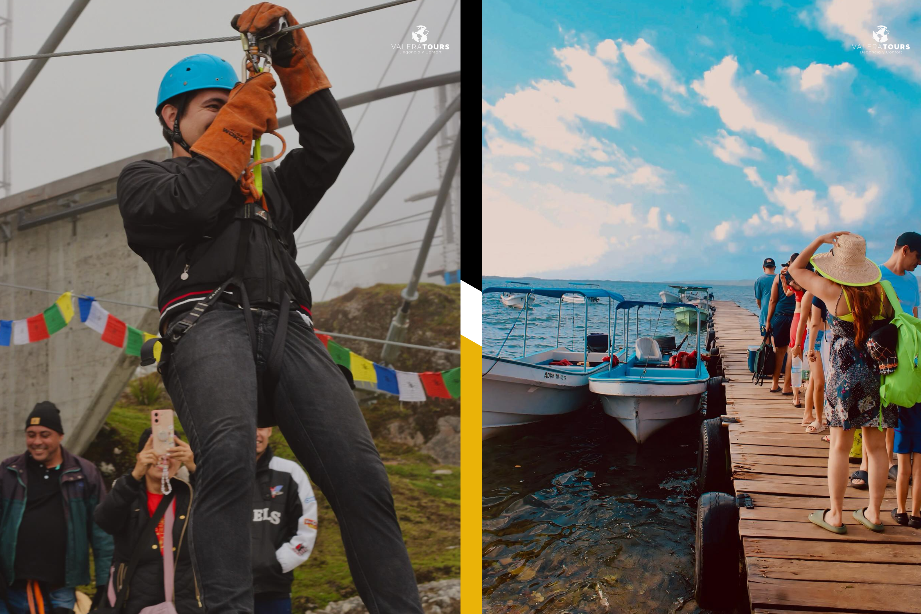 Familia feliz en viaje personalizado